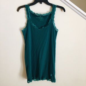 American Eagle Racerback Tank - Fitted with Lace